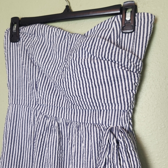 Judith. March Seersucker Dress Size Small - Picture 3 of 8